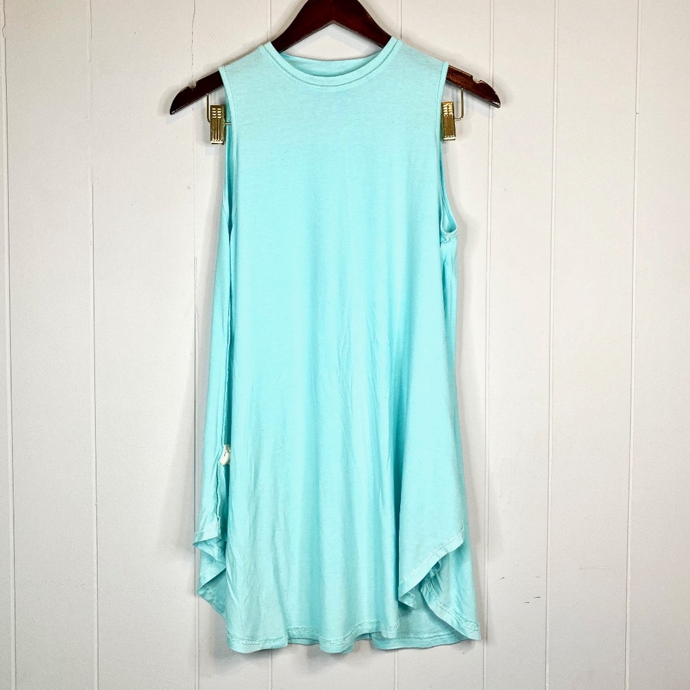 Simply Southern Blue Tunic Tank Womens Size Small - Picture 5 of 7
